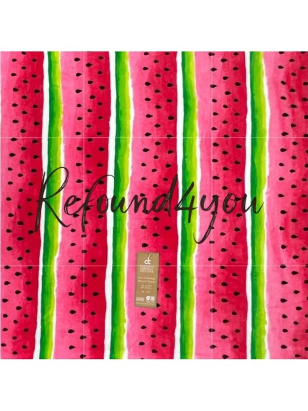 Deborah Connelly - ‘Watermelon’ Beach Towel. NWT. Firm! Last one!